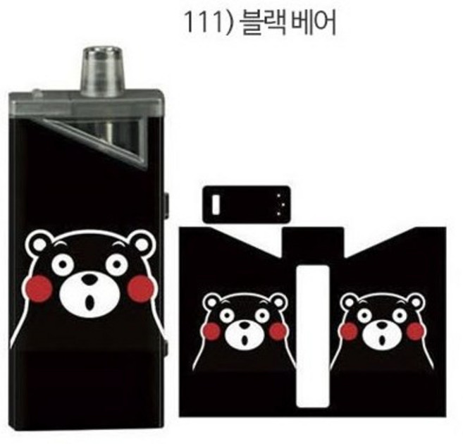 하복 SE 하보크 호환 케이스 스킨 보호필름 스티커, 1개, 111)블랙베어 For HAVOK