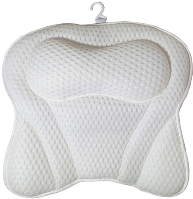 로퍼스 욕조베개 고급형, 1개, 화이트