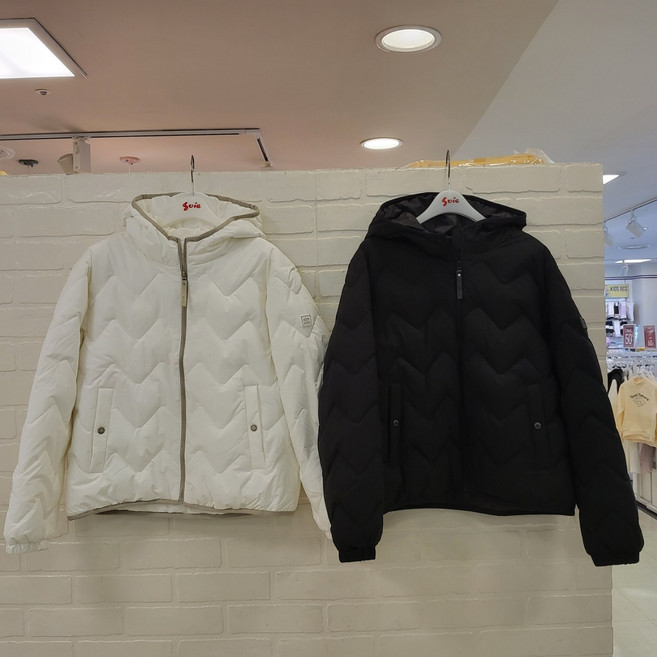 소이 25W0151 신상가볍고따뜻한예쁜후드경량점퍼