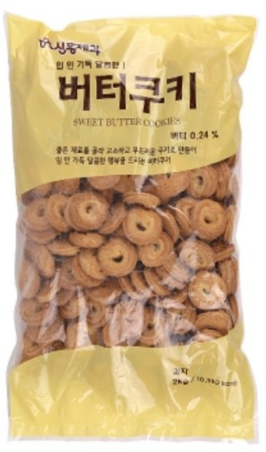 신흥제과 버터링쿠키, 15개, 2kg