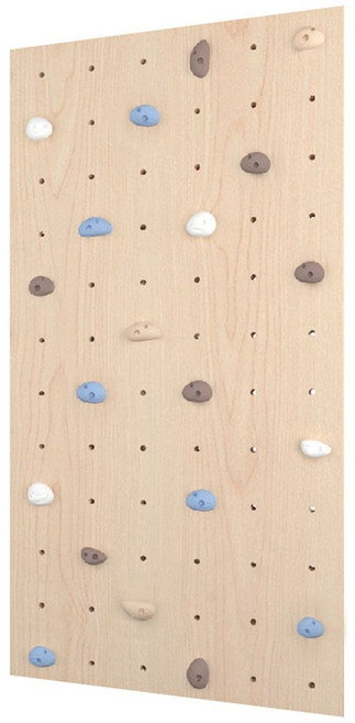 클라이밍 보드 실내 구조물 등반 키즈 암벽 어린이 행보드 암벽등반 파츠 세트 벽타기, 우드 클라이밍 보드 1.22x2.44m