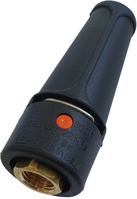 고압세척기 직분사 겸용 바리오노즐 나사선1/4 이태리생산정품 좌우2방향 (최대 220바 30리터), 1개