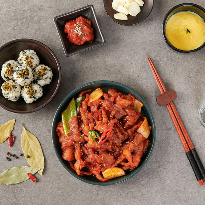 머리에 땀나게 매운 더 착한 머땀 불닭발 150g, 1개