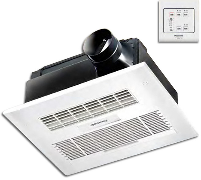 Panasonic國際牌浴室暖風乾燥機 FV-40BU1R FV-40BU1W 暖房乾燥 換氣 涼風, 牆壁線控40BUY1W 220V, 白