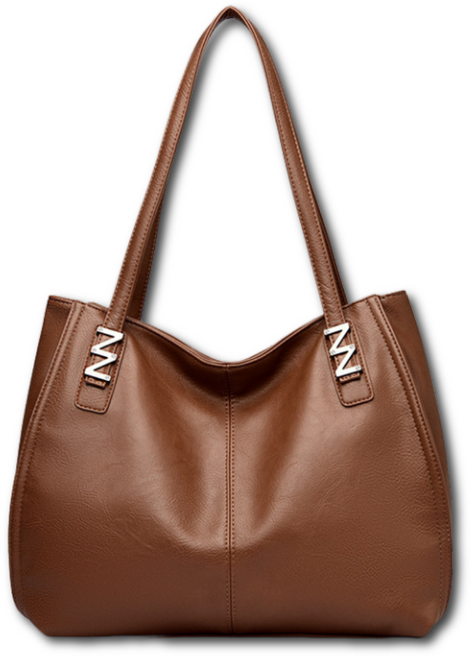 바이빈이 부드러운 고급 소가죽 여성 숄더백