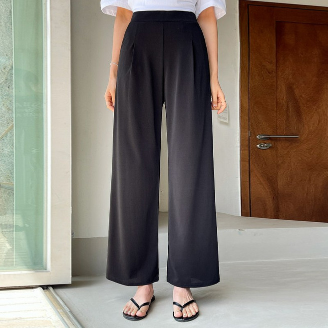 미친스판_기본and핀턱 와이드 밴딩팬츠 2종 (택1)