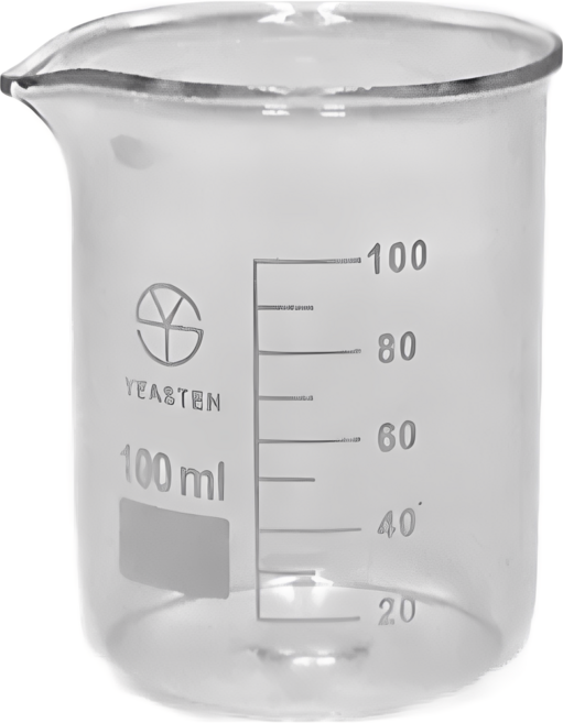 台製經濟型燒杯 硼矽酸玻璃 5ml-1000ml 實驗室器材, 1個