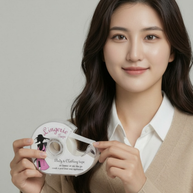 웜네스트 옷 고정 테이프, 1개