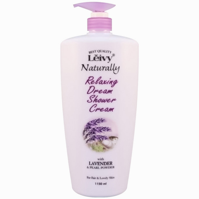 레이비 내추럴리 라벤더 앤 펄 파우더 릴렉싱 드림 샤워크림, 1개, 1.15L
