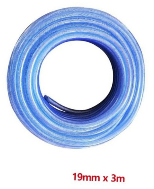 투명 pvc 내압 편사호스 농업 공업용 물배관 물호스 19mm 농업용호스 급수호스 pvc호스