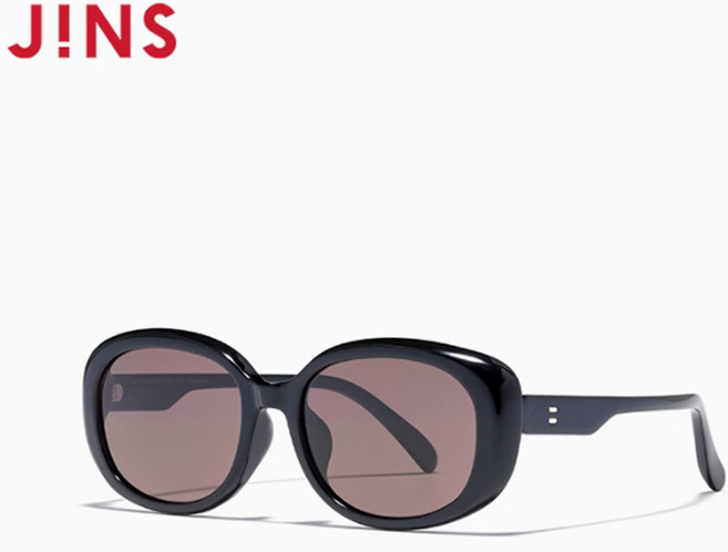 진즈 JINS 여성 선글라스 뿔테 긱시크 원형 레트로 LRF25S054 경량 캣아이