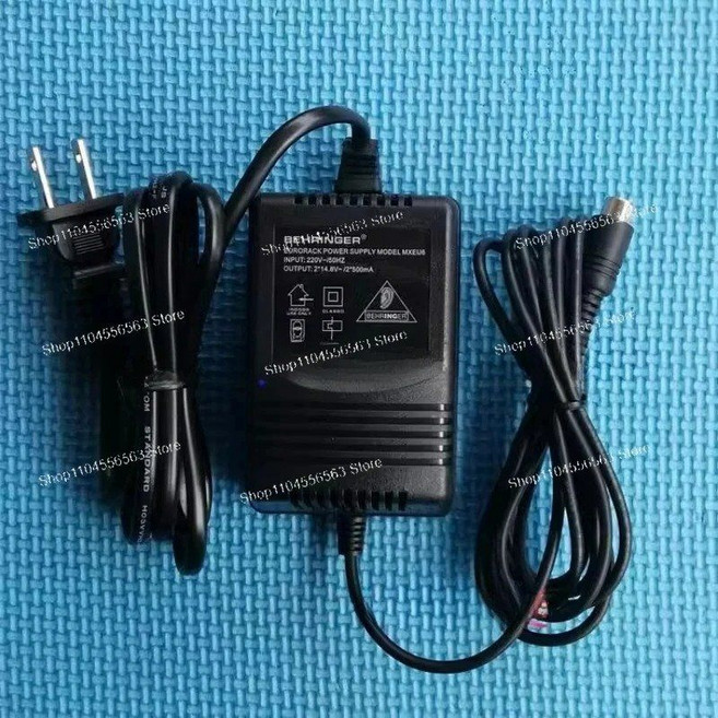 BEHRINGER 1002 1202 UB502 802 MX602 XENYX 믹서 플러그용 AC 전원 어댑터 전압, UB502 18.5V 2 300M, US standard
