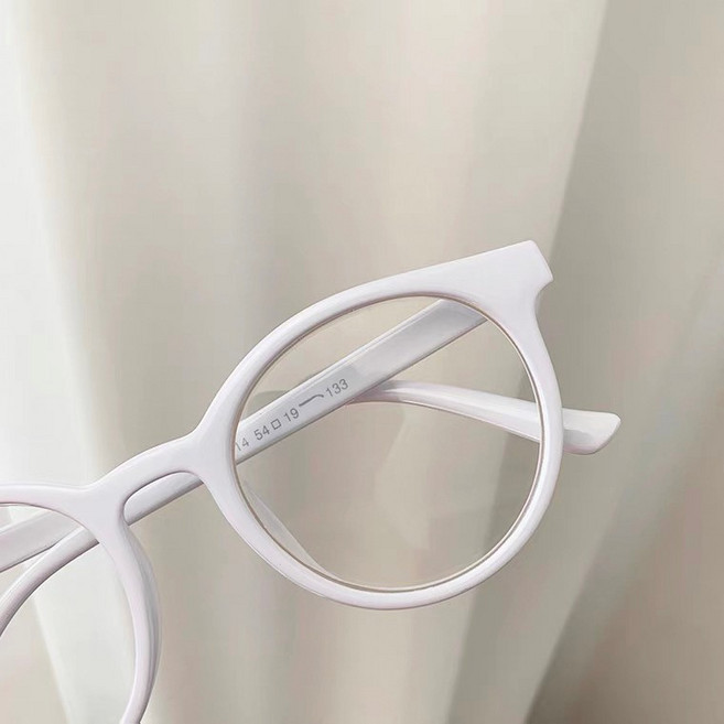 復古圓框眼鏡 大框無度數