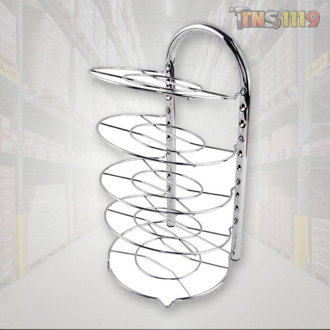 티엔에스 후라이팬정리대 5단 냄비정리대 주방 수납선반 거치대