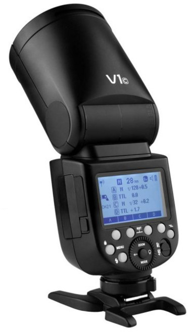 고독스 V1 라운드헤드 카메라플래시 스피드라이트 /빅보스, V1-S 소니용, 1개