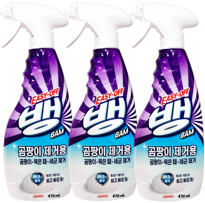 이지오프뱅 곰팡이&살균 470ml, 500ml, 3개