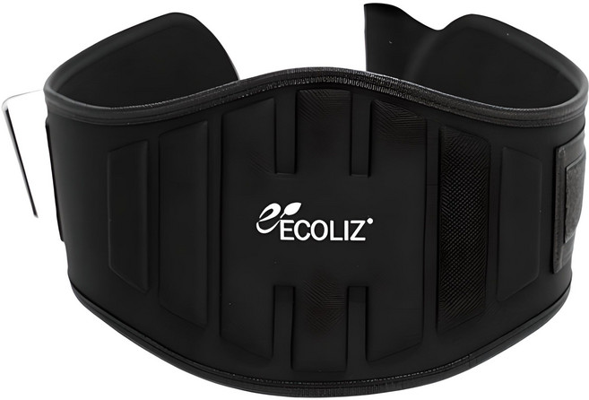 에코리즈 와이드 역도벨트, 블랙, 247g
