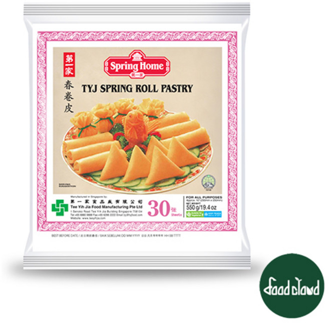 랜시푸드 춘권피(10인치 18g+-1g x30개 550g), 30개, 1g