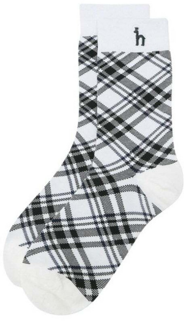 [국내백화점] 헤지스골프 그린 여성 미들 체크 삭스, XXX