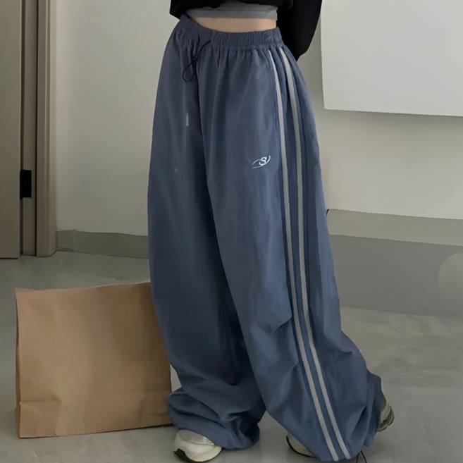 어썸유닛 여성 와이드 트레이닝 스트링 팬츠 4COLOR