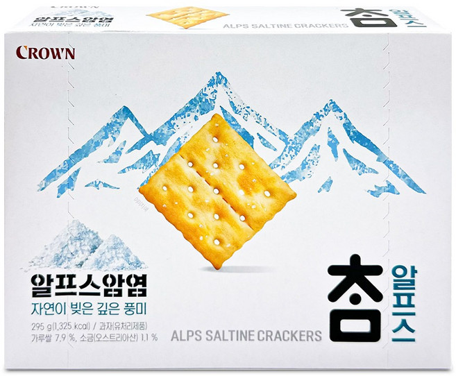 참크래커 참 알프스, 295g, 1개