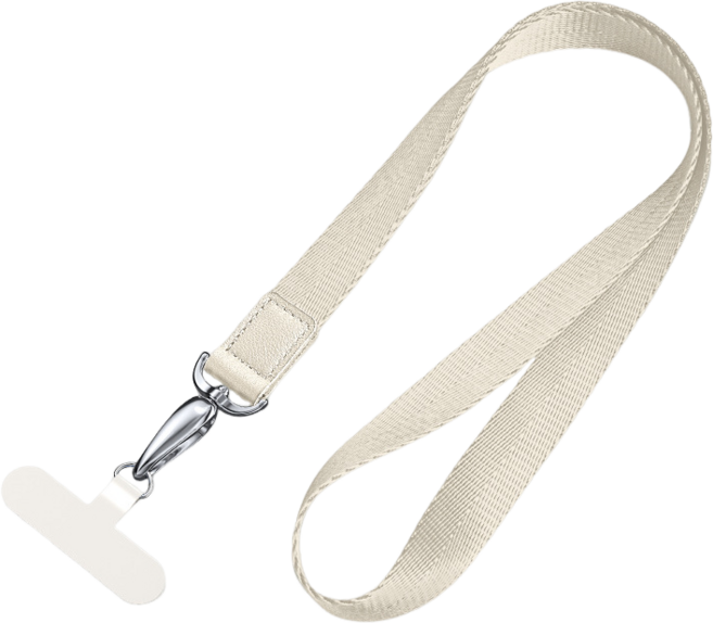 BOGUSAGU 휴대폰 목걸이줄 스트랩줄 BSL-008, 1세트, M베이지