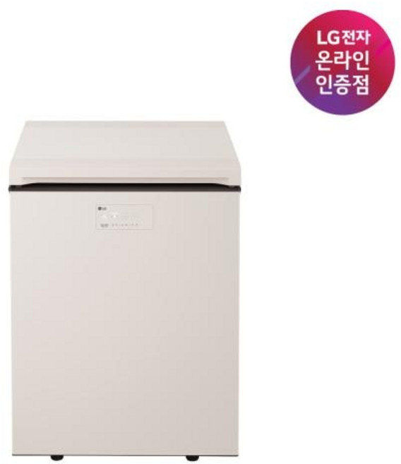 (LG전자) DIOS(디오스) 오브제컬렉션 김치톡톡 뚜껑식 김치냉장고 128L (베이지/Z135MEE123), 베이지, Z135MEE123