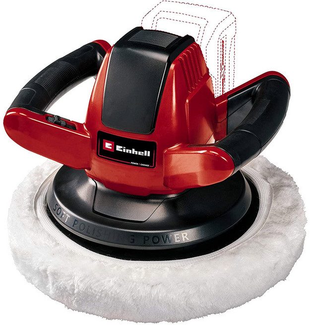 독일 아인헬 무선 광택기 자동차 차량 광택기 충전 오비탈 폴리셔 / 샌더 10인치 18V, 충전오비탈포리셔(4.0ah포함)