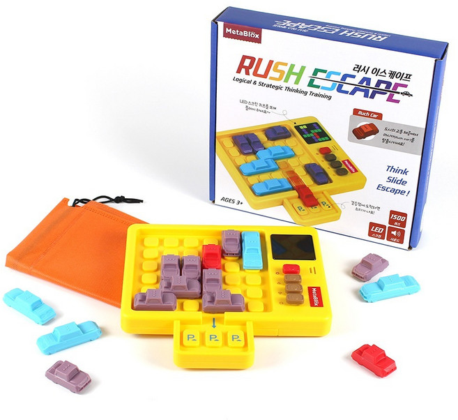 초등 두뇌게임 러시이스케이프 1500문제 내장 시스템 수록 집중력 교육완구, 1개