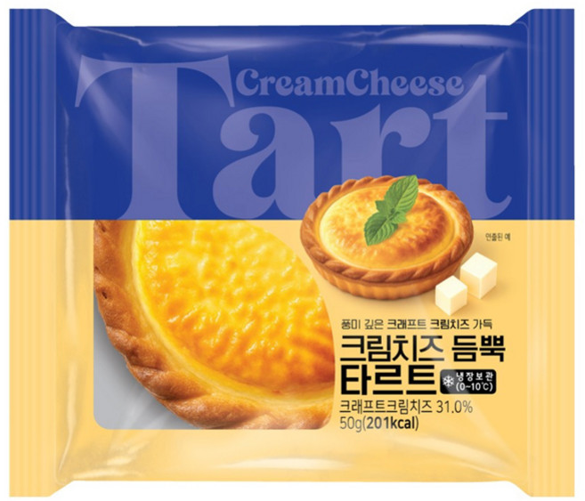 참조은 크림치즈 듬뿍 타르트, 4개, 50g