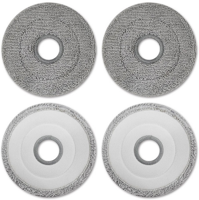 다온 삼성 비스포크 스팀 호환용 걸레 Ai 스팀 로봇청소기, 4개, 물걸레