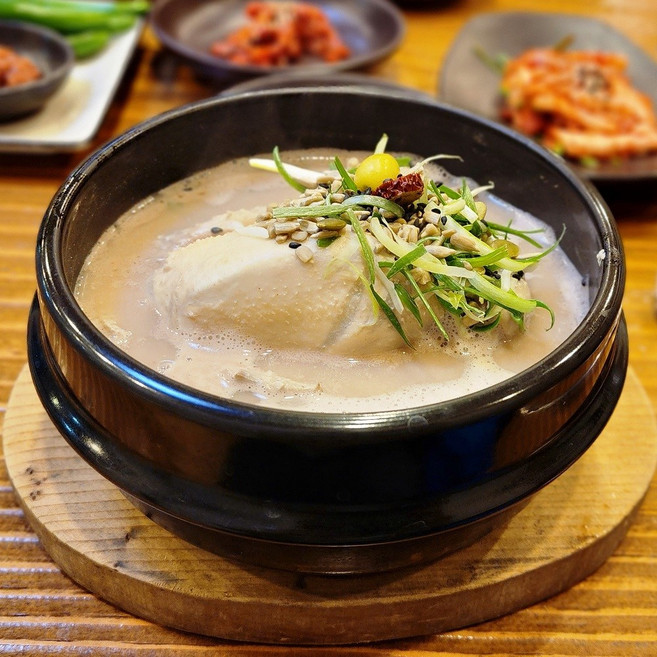 주방짱 직화 뚝배기 가정용 업소용 계란찜 찌개냄비, 경산바이오 삼계탕기, 1개