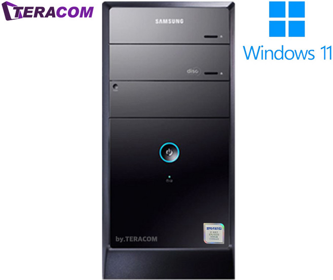 삼성 컴퓨터 본체 데스크탑 윈도우11 가정 사무 포토샵 주식용 게임용, 6세대 i5-6400, WIN11 Pro, 240GB, 8GB, 블랙