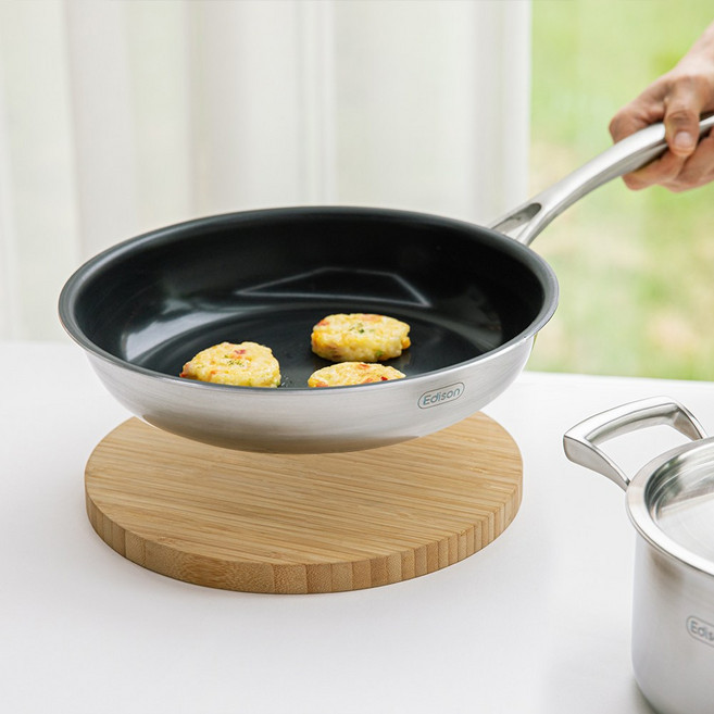 에디슨 프리미엄 넌스틱 코팅 프라이팬, ES0894 프라이팬 (24CM), 프라이팬 ES0894, 1개, 넌스틱 코팅 후라이팬