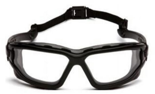 PYRAMEX I-FORCE 抗彈抗起霧雙層鏡片真品 藍貓戰術ARG 護目鏡亞洲款, 1個, 透明