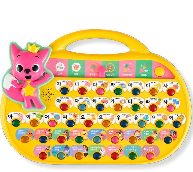 핑크퐁 한글 동요 가방 + 그림책 세트, 마이리틀타이거