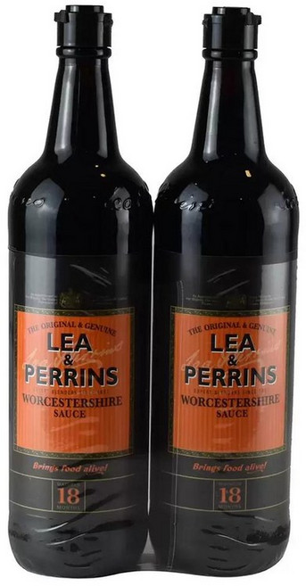 리앤페린 우스터 소스 Lea & Perrins Worcestershire Sauce 568ml 2개