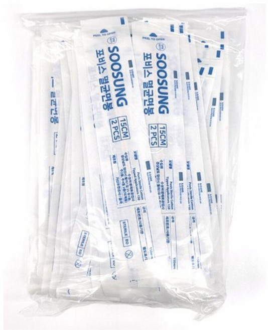 대한위재 멸균면봉 15cm, 2개입, 300개