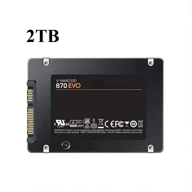 노트북 마이크로 컴퓨터 데스크탑용 솔리드 스테이트 디스크 SSD 870 EVO 500G 1TB 2TB 내장 HDD 하드 드라이브 Sata3 2 5 인치