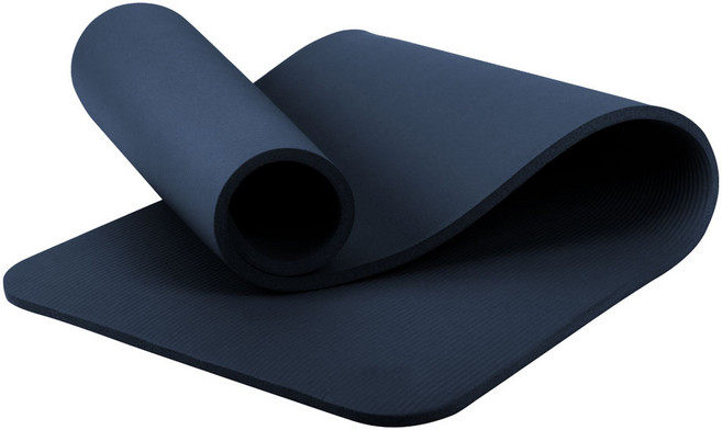 아리프 NBR 20mm 요가매트 다크네이비 스트레칭 홈트, 다크 네이비, 1개