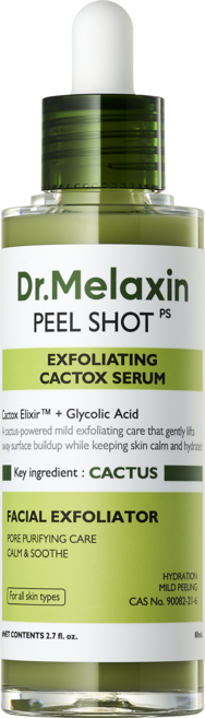 닥터 멜락신 필샷 얼굴 각질 제거 피지 연화제 고마쥬 칵톡스 앰플 스크럽 필링젤 80ml, 1개