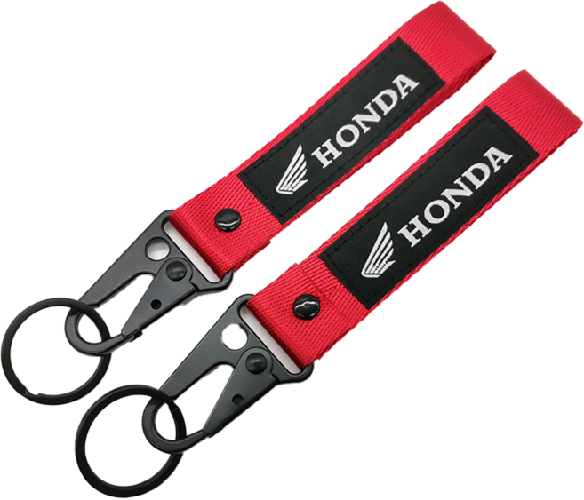 스피드마크 오토바이 키링 스트랩 열쇠고리 키홀더 호환, 1개, 혼다B