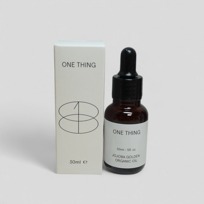 ONETHING 원씽 유기농 골든 호호바오일 비정제 냉압착 헤어 네일 페이스용, 50ml, 4개