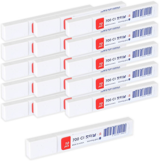 모닝글로리 700 CI 소형 커터날, 16개