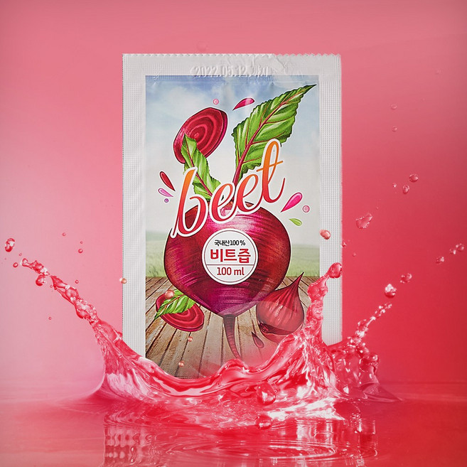 국내산 비트 100% 저온착즙 비트즙 [햇비트], 30개, 100ml