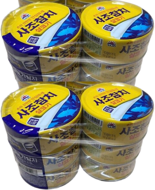 사조참치 살코기 안심따개, 150g, 12개