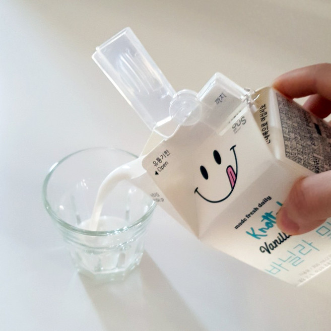 우유 밀봉 클립 2개입 우유팩 밀폐 홀더 마개 집게