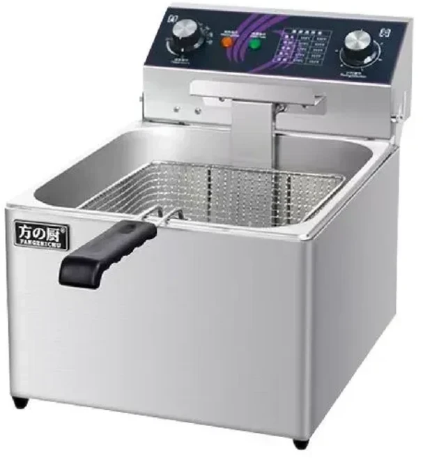 크리스피터치 전기 튀김기 10L 기름분리 가능 스테인리스 전기 가정용 미니 자동 기계