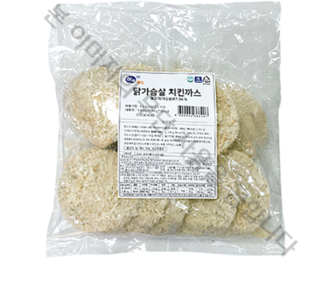 하늘푸드 닭가슴살 치킨까스, 3개, 1.8kg