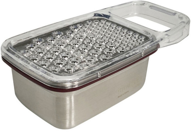 깨끗한 스텐 이유식 강판 국산 손잡이 사각 감자부침 강판, 1개